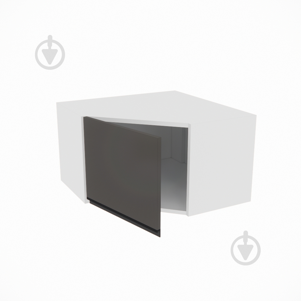 Шафа Софі (А 60х60 (320) ліва) графіт сірий/білий Світ Меблів - фото 2 Шафа Софі (А 60х60 (320) ліва) графіт сірий/білий Світ Меблів - фото 2