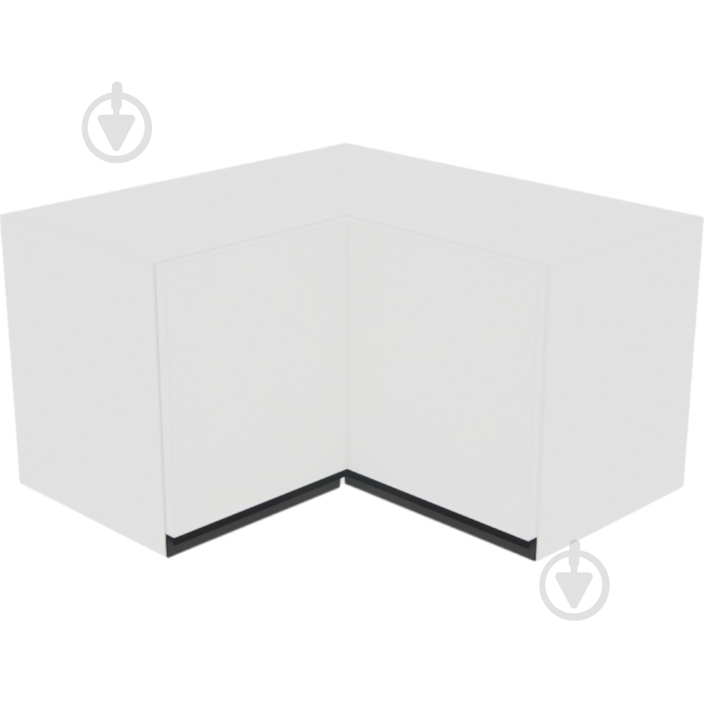 Шкаф Софи (А 60х60 прямой (320) правая) белый/белый Світ Меблів - фото 1 Шкаф Софи (А 60х60 прямой (320) правая) белый/белый Світ Меблів - фото 1