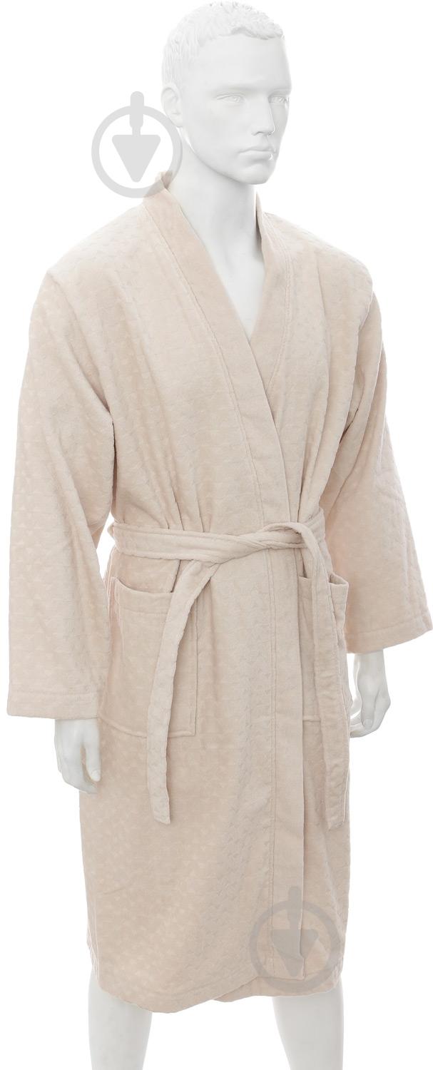 Халат Durutex р. M молочный Velour - фото 2