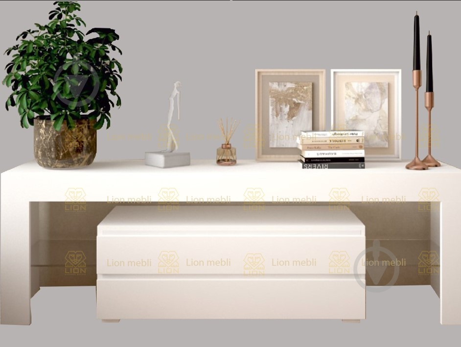 Тумба под ТВ № 3 нимфея альба - фото 2