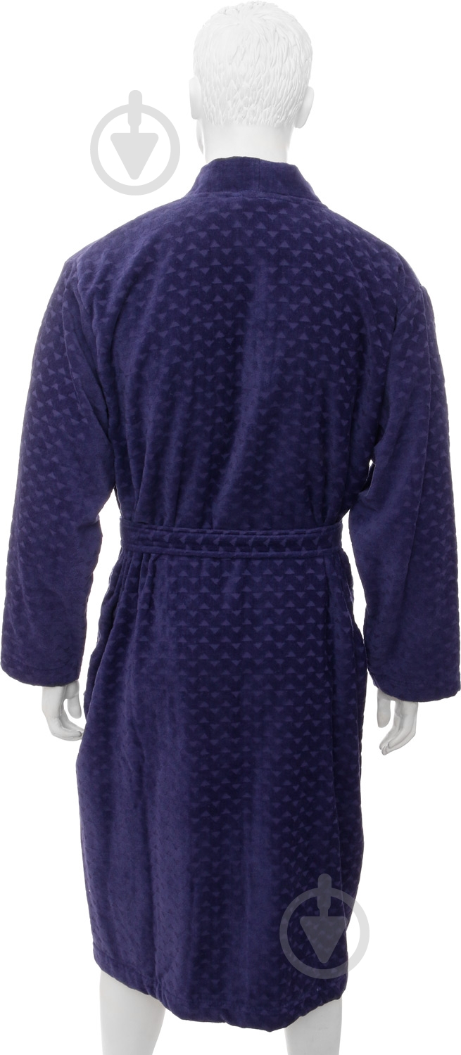 Халат Durutex р. M темно-синий Velour - фото 3