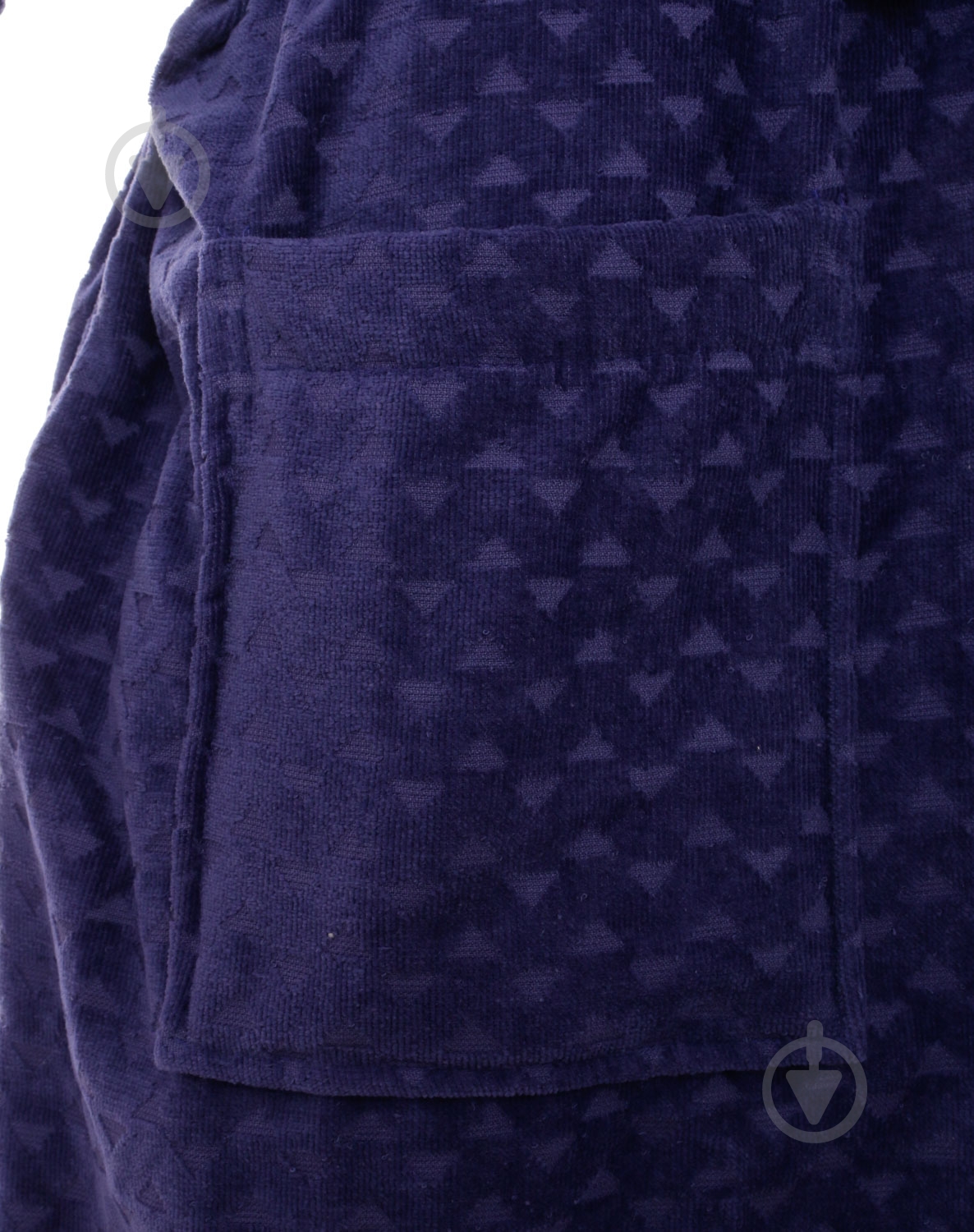 Халат Durutex р. M темно-синий Velour - фото 4