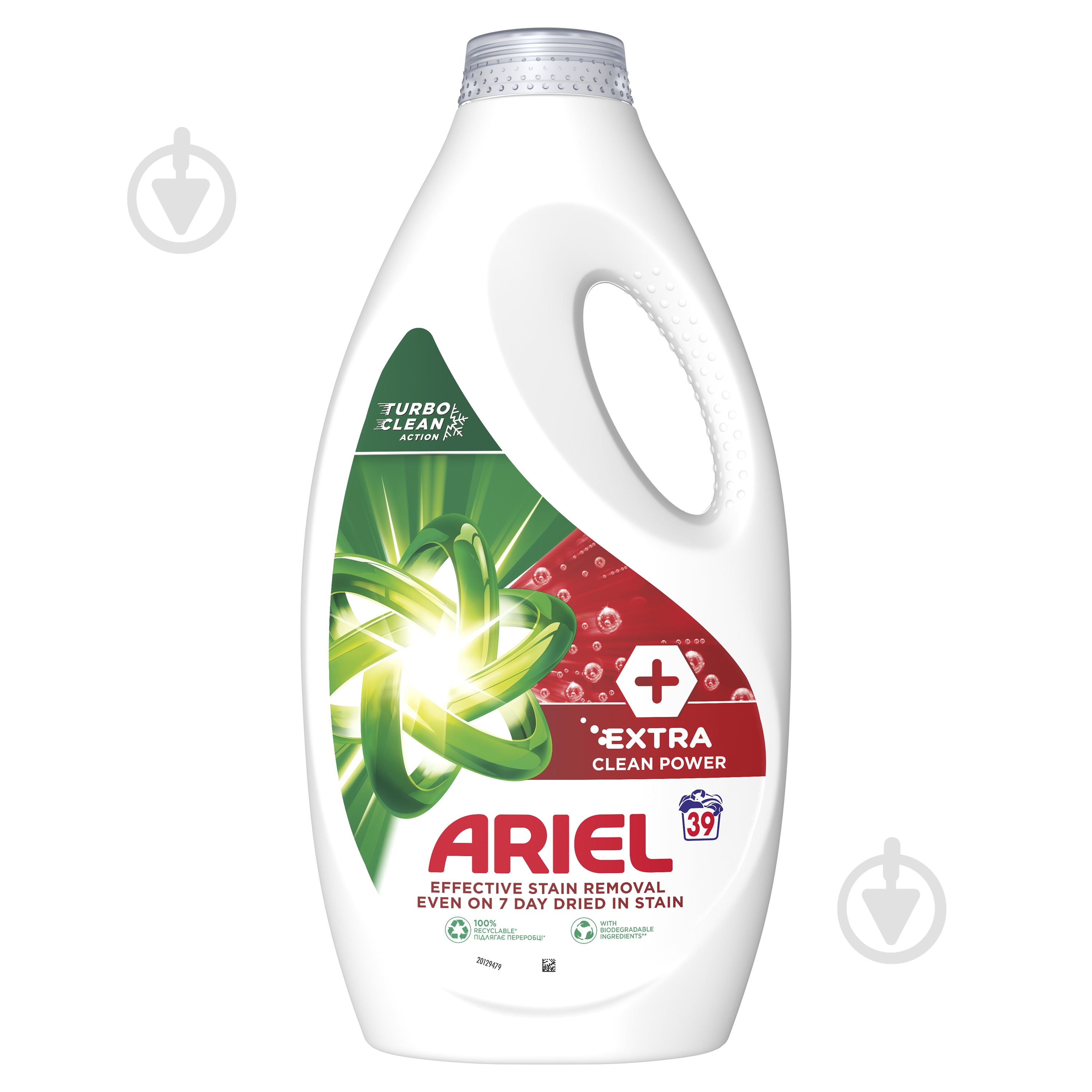 Гель для машинного та ручного прання Ariel Extra clean 1,95 л - фото 2
