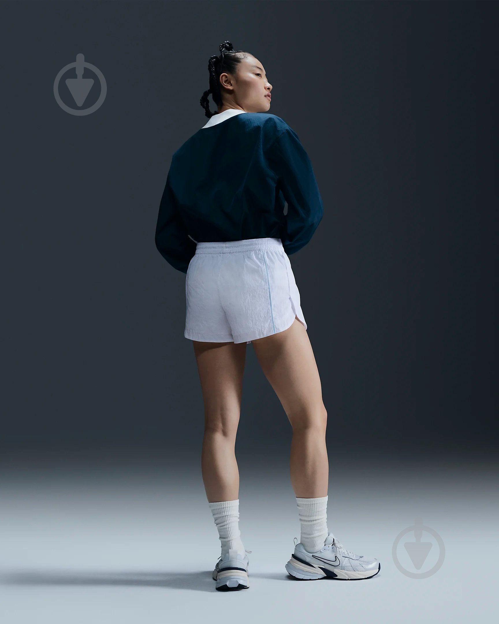 Свитшот Nike W NSW ESSTL WVN UV LS VNCK CRW FV7649-480 р.XS синий - фото 9 Свитшот Nike W NSW ESSTL WVN UV LS VNCK CRW FV7649-480 р.XS синий - фото 9