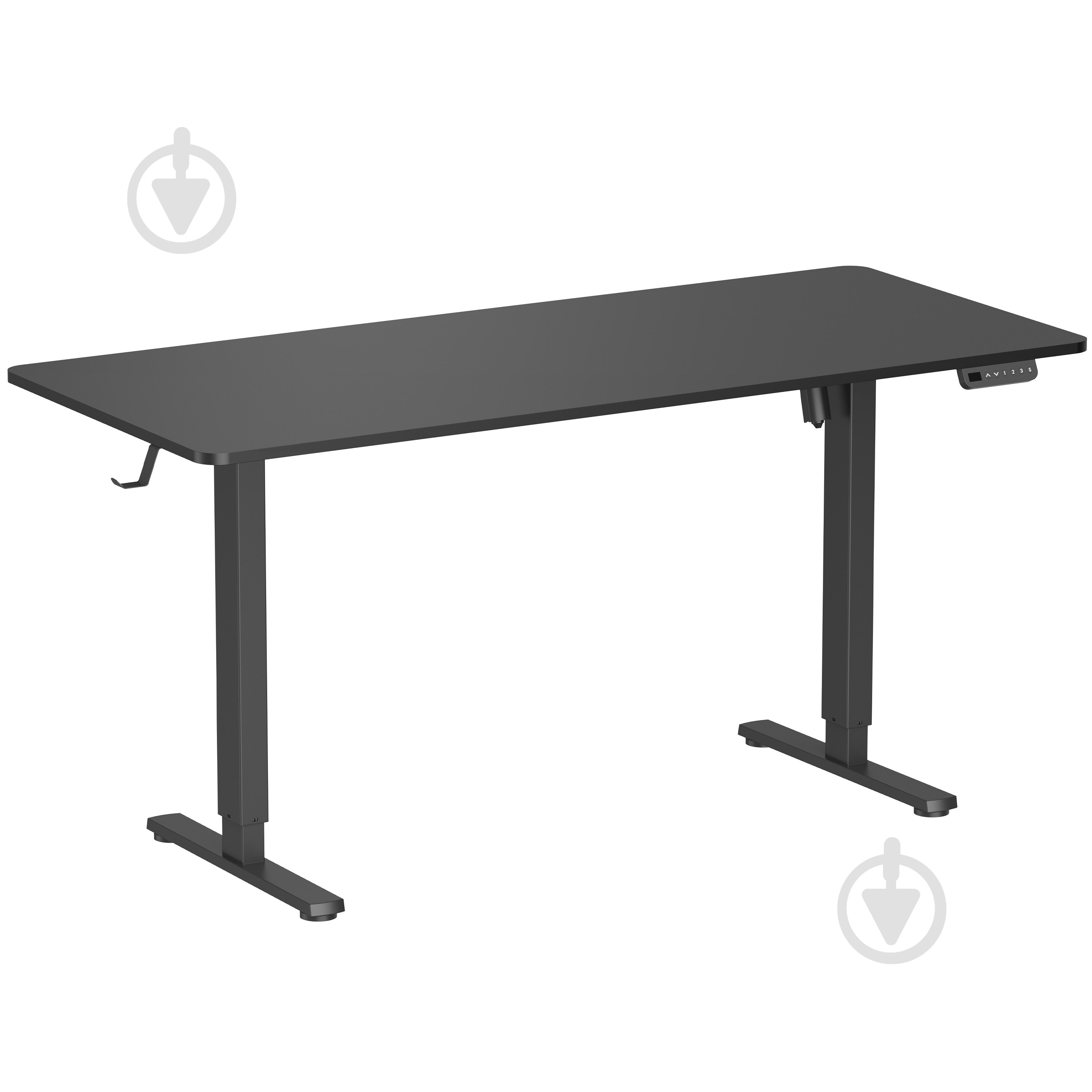 Стіл OfficePro ODE1670B Black - фото 1