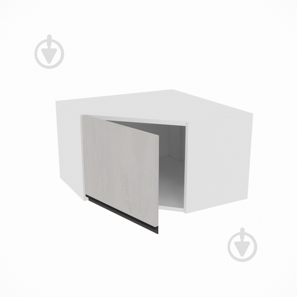 Шафа Софі (А 60х60 (320) ліва) шовковий камінь/білий Світ Меблів - фото 2