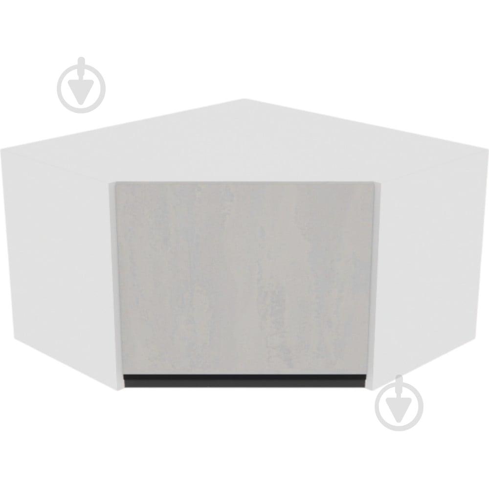 Шафа Софі (А 60х60 (320) ліва) шовковий камінь/білий Світ Меблів - фото 1