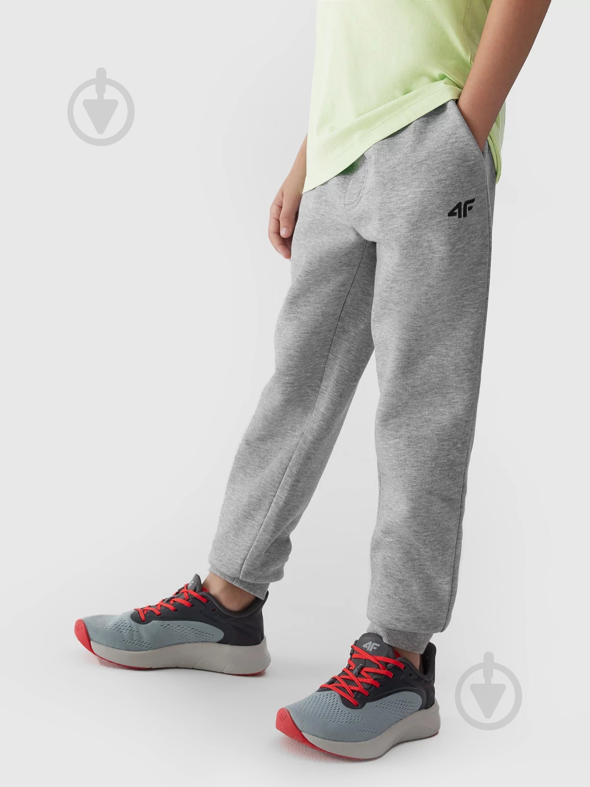 Брюки 4F 4FJAW23TTROM411-27M р. 152 серый - фото 2
