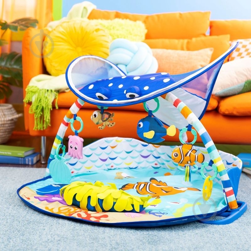 Развивающий коврик Baby Einstein Finding Nemo. Mr. Ray Ocean 11095 - фото 2