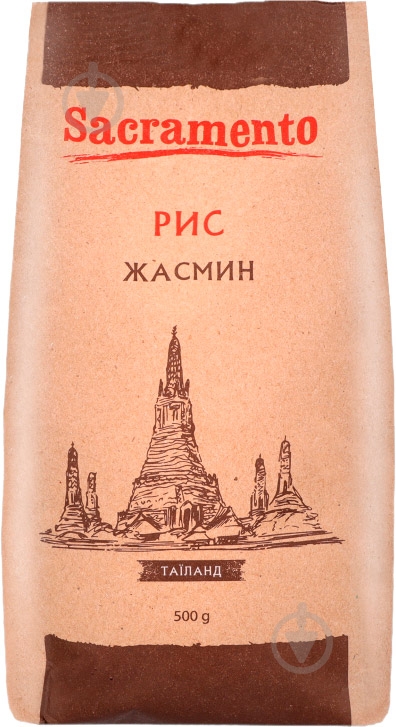 Рис САКРАМЕНТО Жасмин Таиланд 500 г - фото 1