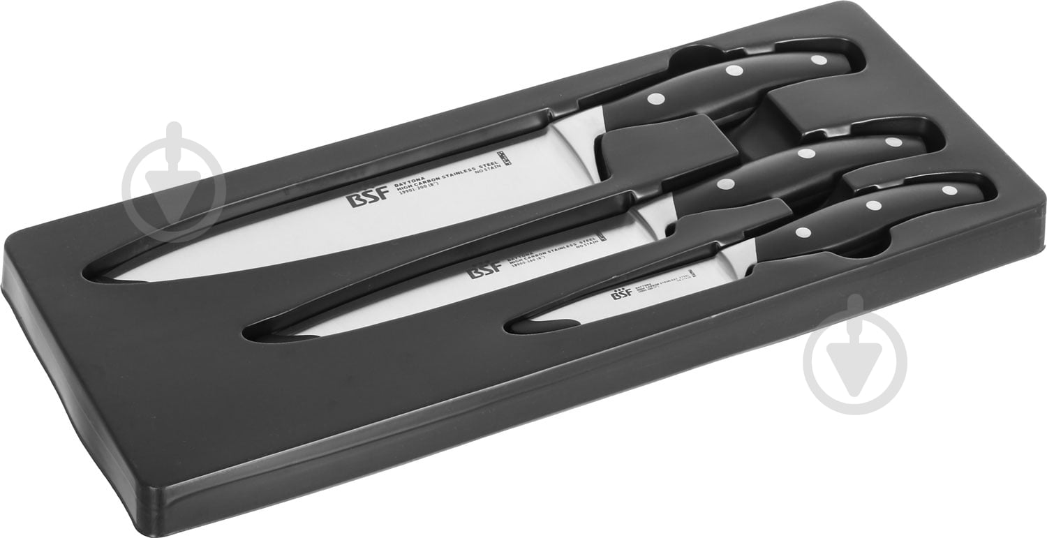 Набор ножей BSF Daytona 3 предмета 19910-000-0 - фото 1