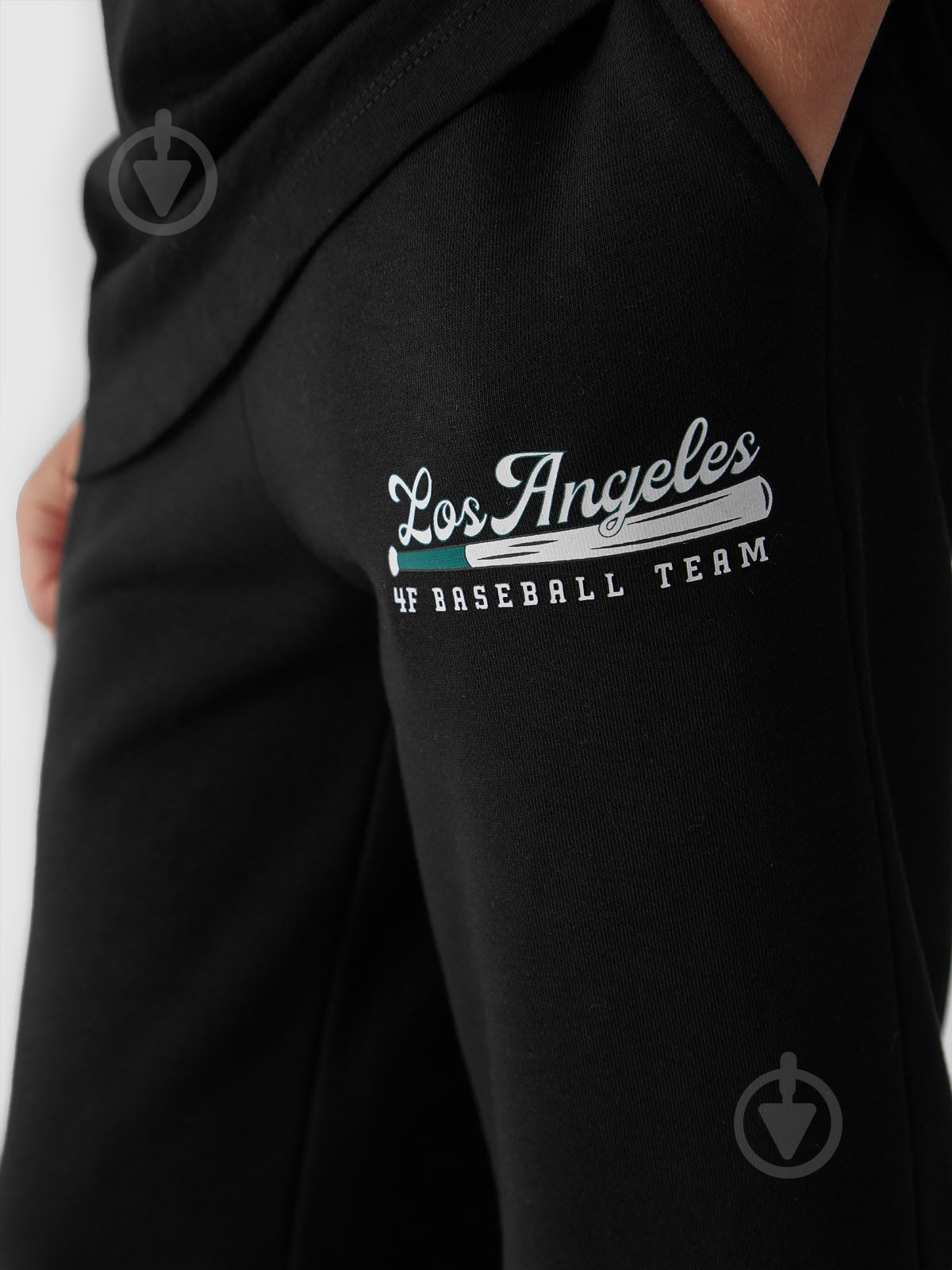 Брюки 4F 4FJRAW23TTROM693-20S р. 152 черный - фото 4