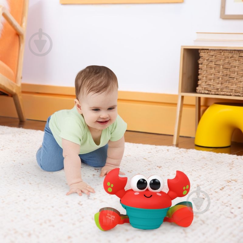 Игрушка интерактивная Baby Einstein "Rockin’ Crawling Crab" 17635 - фото 5
