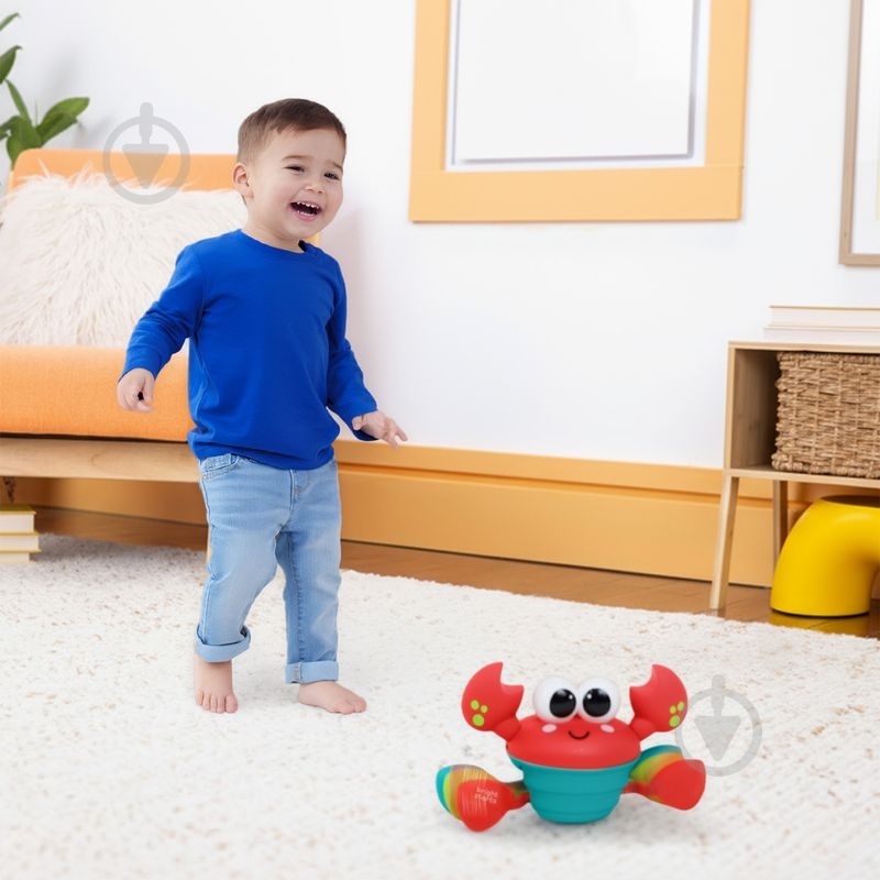 Игрушка интерактивная Baby Einstein "Rockin’ Crawling Crab" 17635 - фото 6