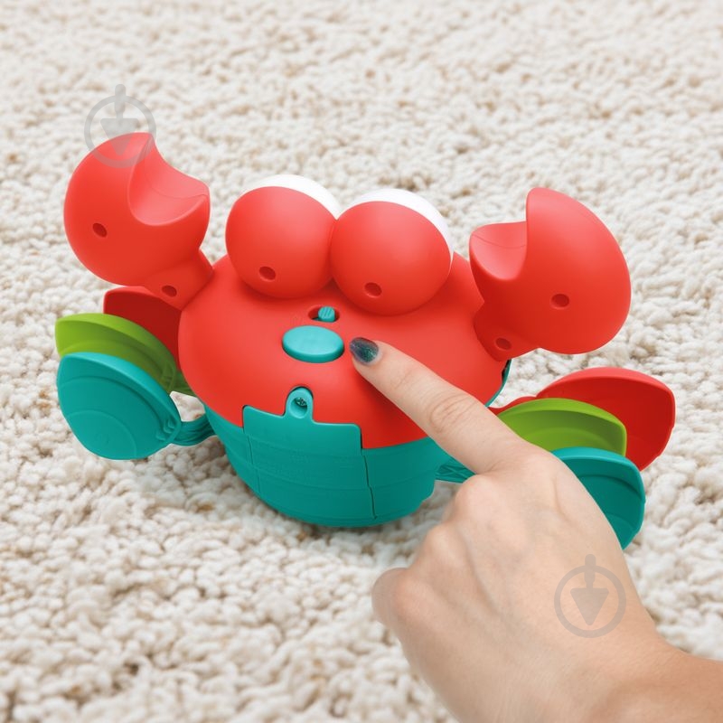 Игрушка интерактивная Baby Einstein "Rockin’ Crawling Crab" 17635 - фото 3
