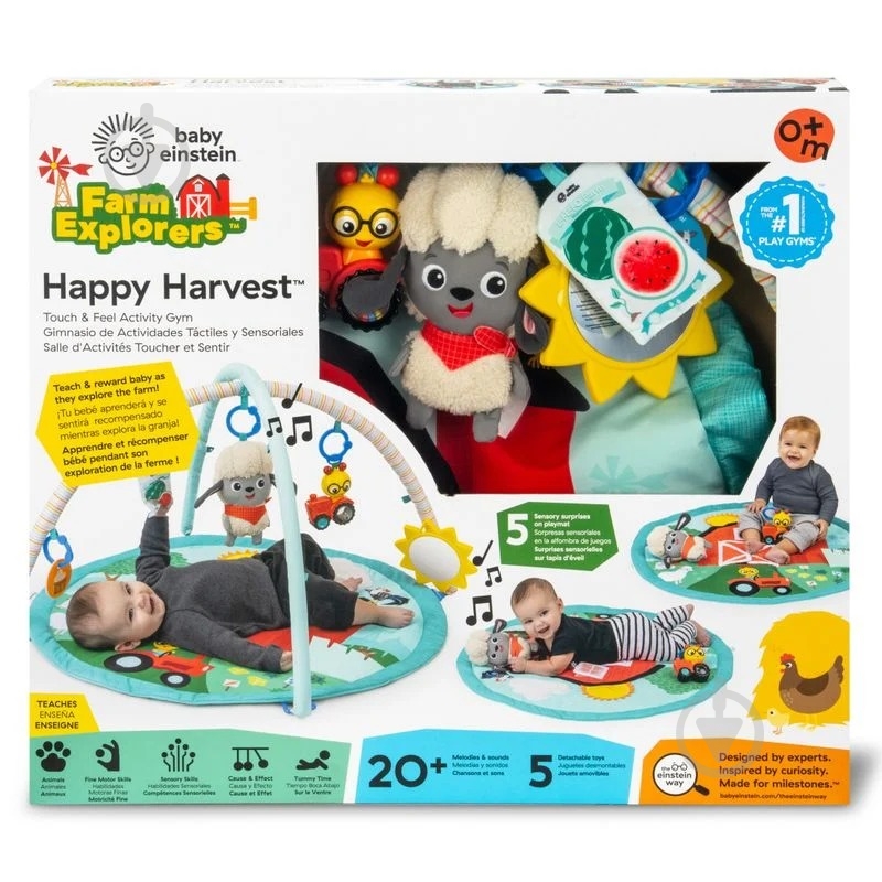 Игровой коврик Baby Einstein Happy Harvest 17326 - фото 2