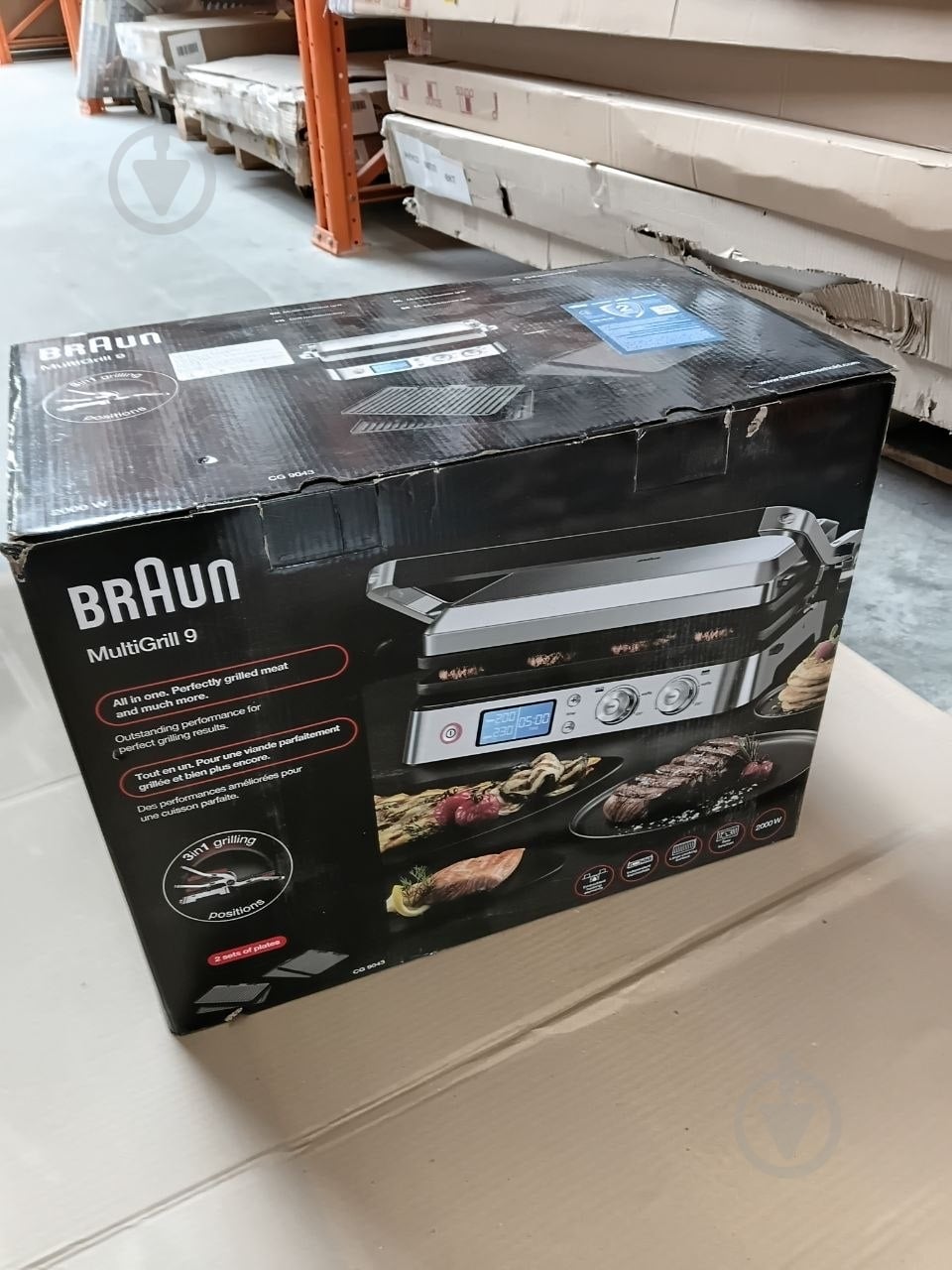 УЦІНКА! Гриль електричний Braun CG9043 MultiGrill 9 (УЦ №3555) - фото 16