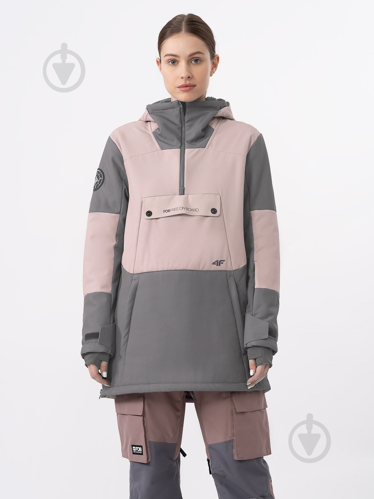 Анорак женский 4F SOFTSHELL JACKET F214 4FWAW23TSOFF214-83S р.M розовый - фото 1 Анорак женский 4F SOFTSHELL JACKET F214 4FWAW23TSOFF214-83S р.M розовый - фото 1