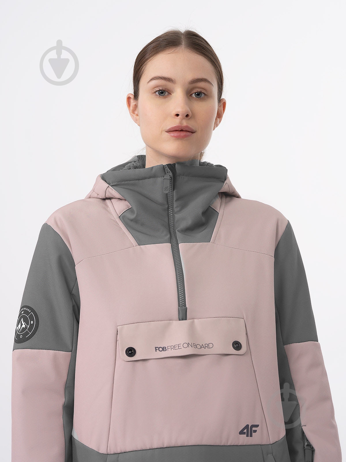 Анорак женский 4F SOFTSHELL JACKET F214 4FWAW23TSOFF214-83S р.M розовый - фото 2 Анорак женский 4F SOFTSHELL JACKET F214 4FWAW23TSOFF214-83S р.M розовый - фото 2