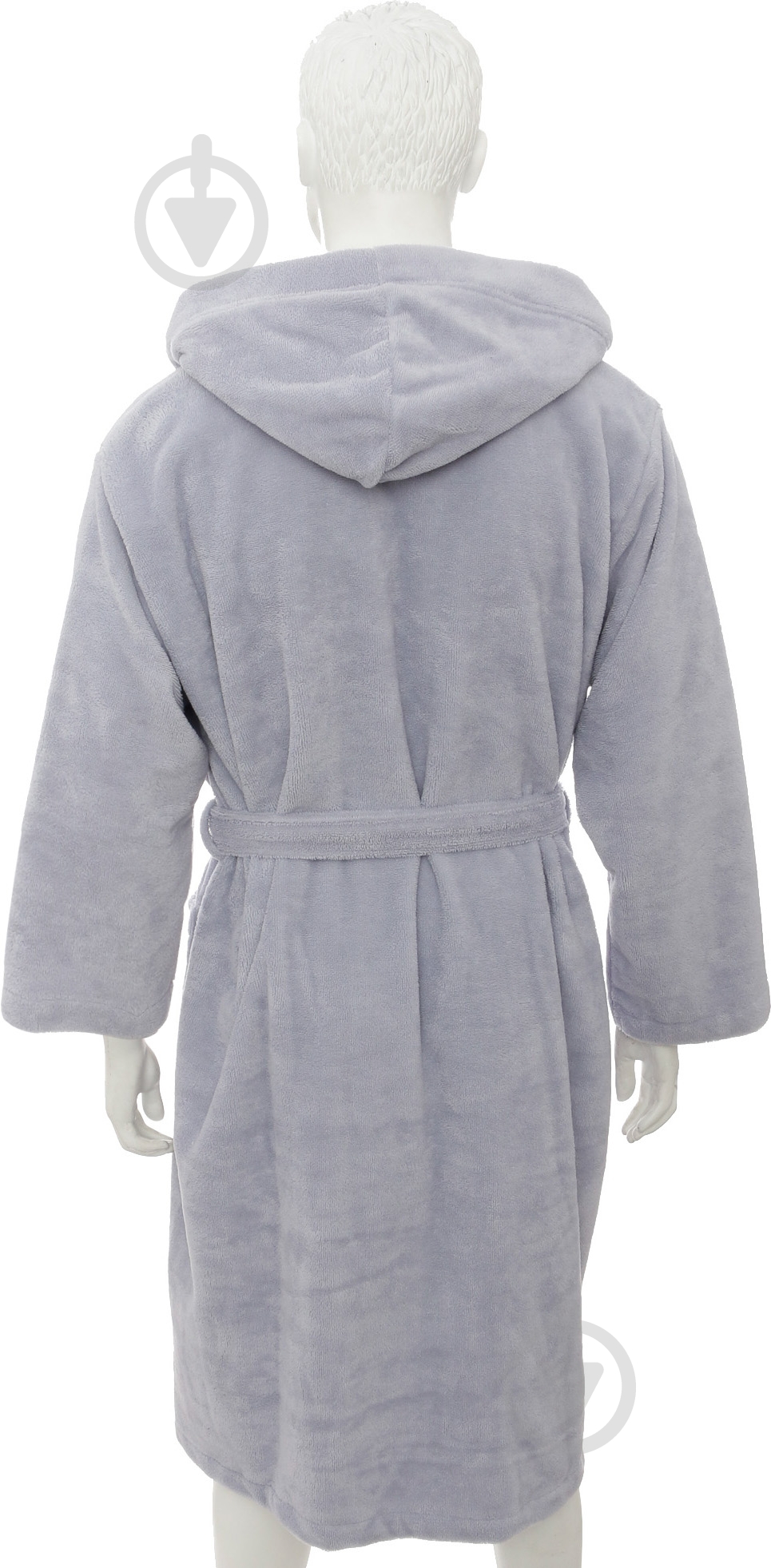 Халат Durutex р. M серый Hooded - фото 5 Халат Durutex р. M серый Hooded - фото 5