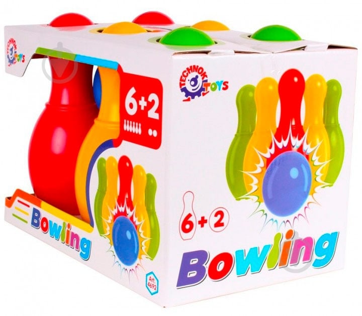 Игровой набор ТехноК Боулинг 4692 - фото 2 Игровой набор ТехноК Боулинг 4692 - фото 2