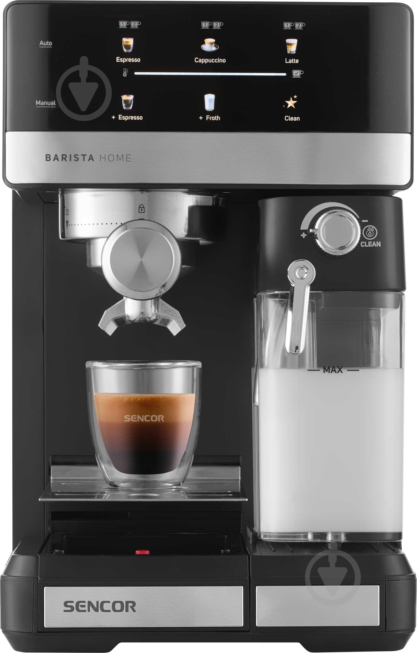 Кофеварка рожковая Sencor SES4060BK - фото 9