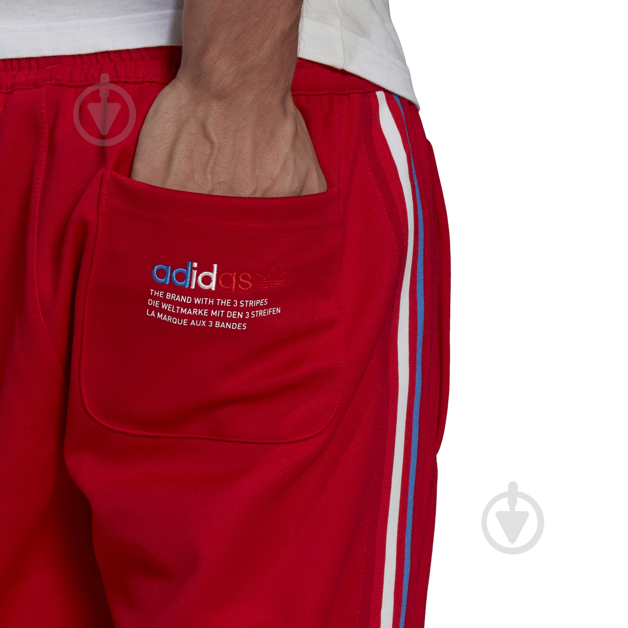 Брюки Adidas FTO TP GN3557 р. S красный - фото 6