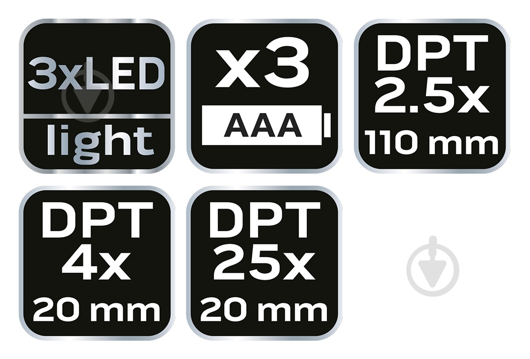 Скло збільшувальне NEO tools 06-129 - фото 5