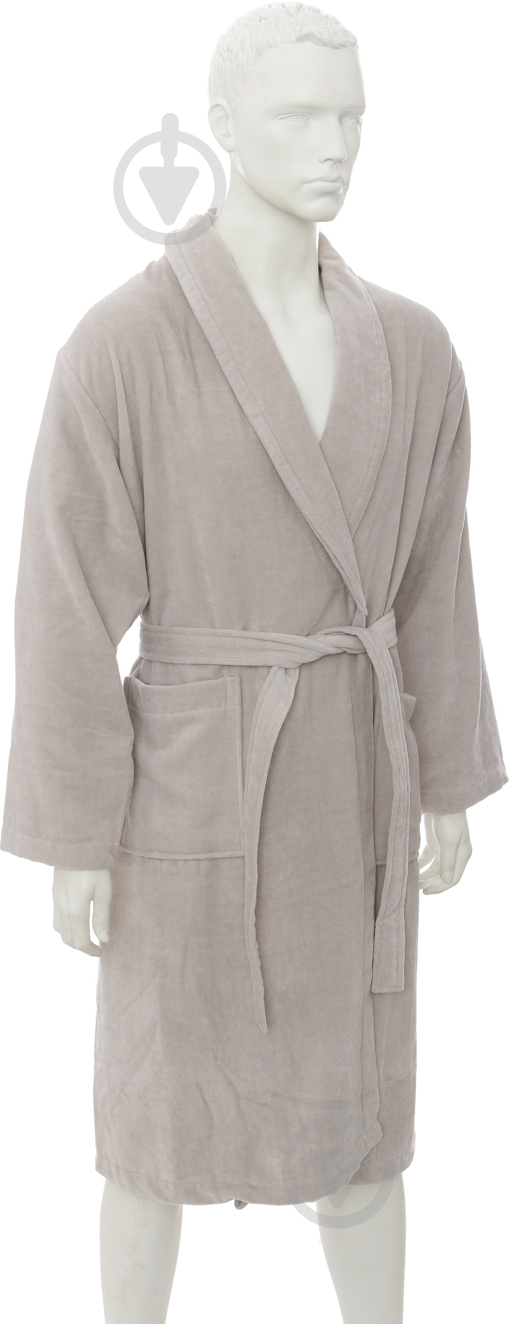 Халат Durutex р. L бежевый Shawl - фото 1