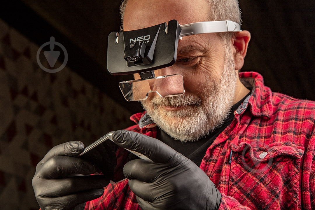 Лупа налобная NEO tools 06-130 - фото 6
