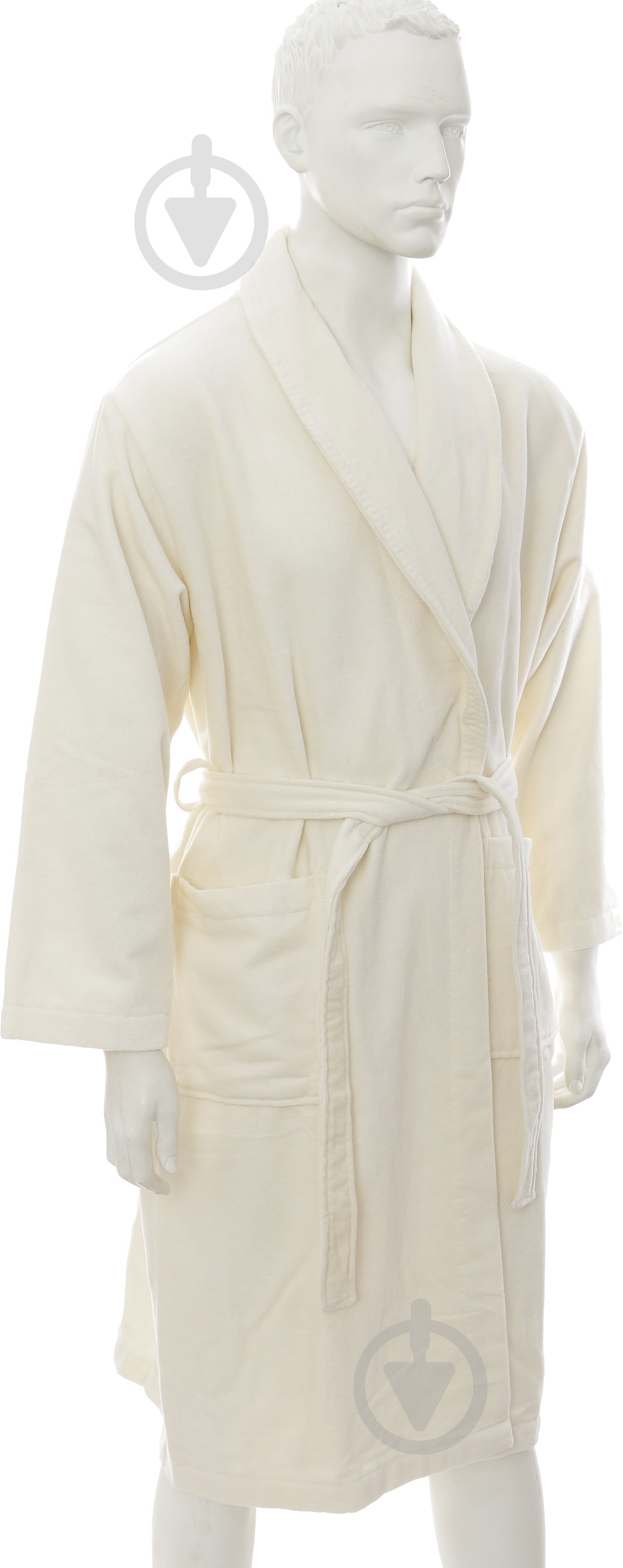 Халат Durutex р. S молочный Shawl - фото 1