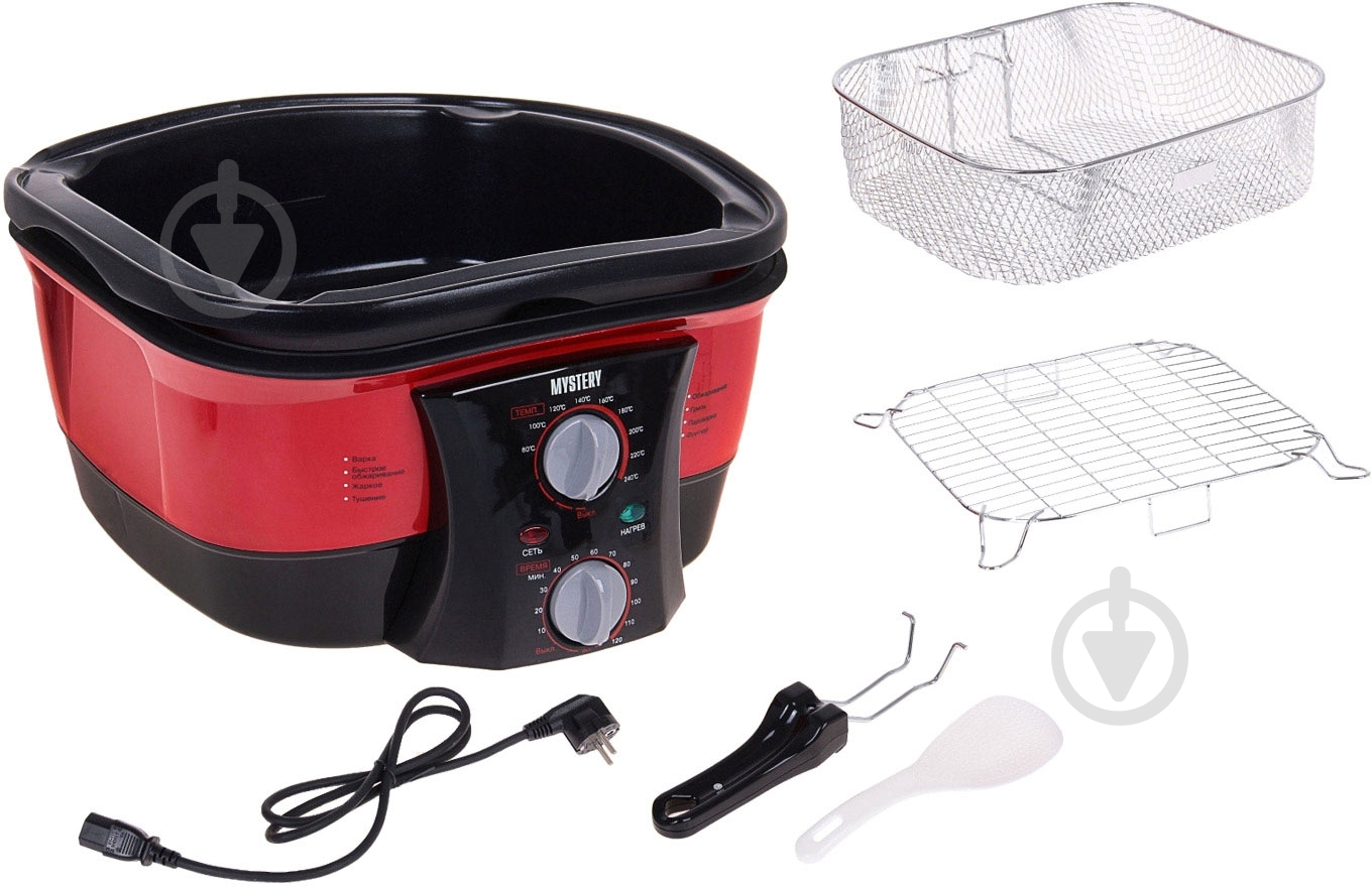 Мультиварка Mystery MCM-5014 red - фото 4