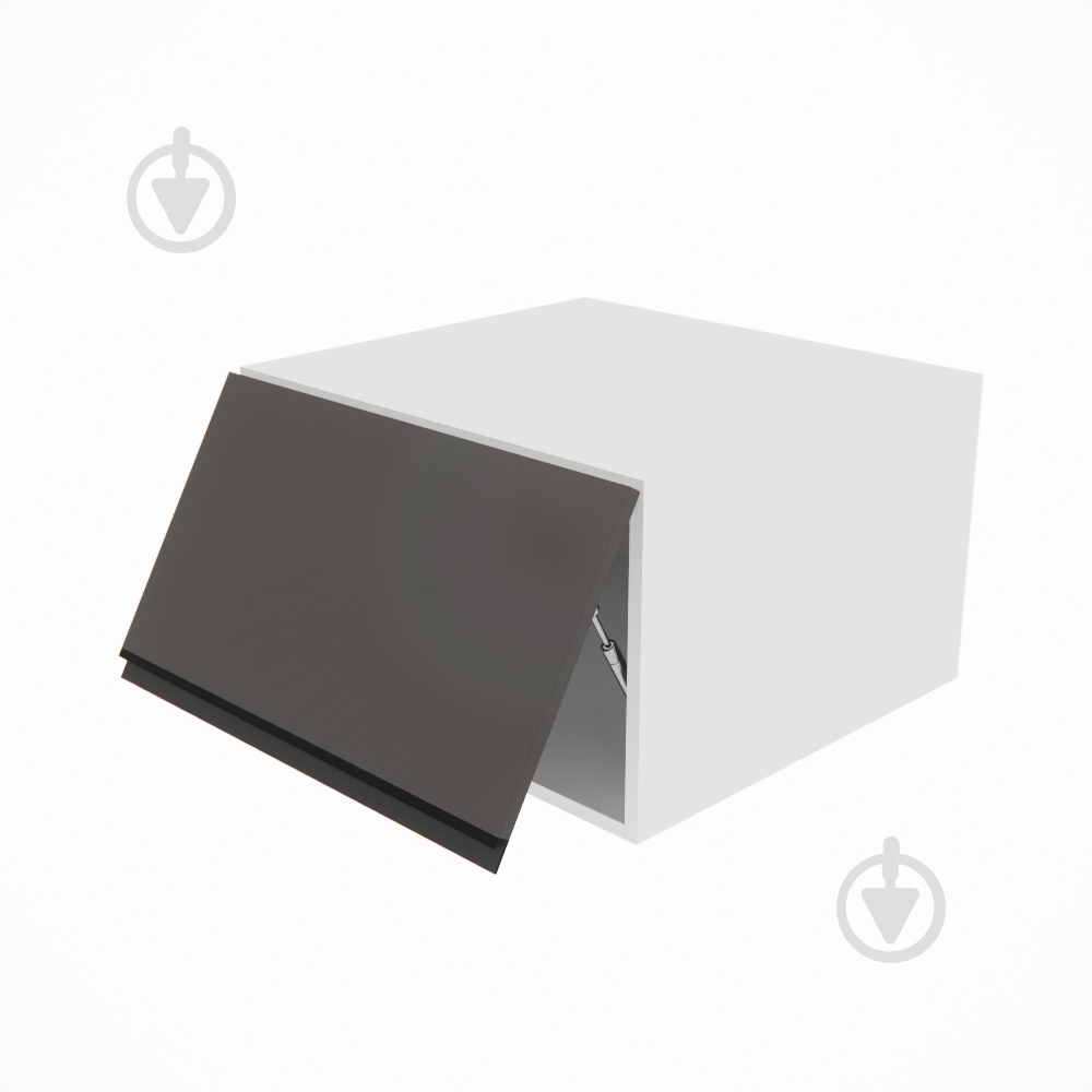 Шафа Софі (А 60 (570)) графіт сірий/білий Світ Меблів - фото 2 Шафа Софі (А 60 (570)) графіт сірий/білий Світ Меблів - фото 2