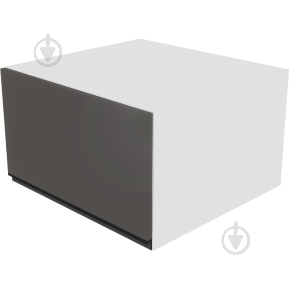 Шафа Софі (А 60 (570)) графіт сірий/білий Світ Меблів - фото 1 Шафа Софі (А 60 (570)) графіт сірий/білий Світ Меблів - фото 1