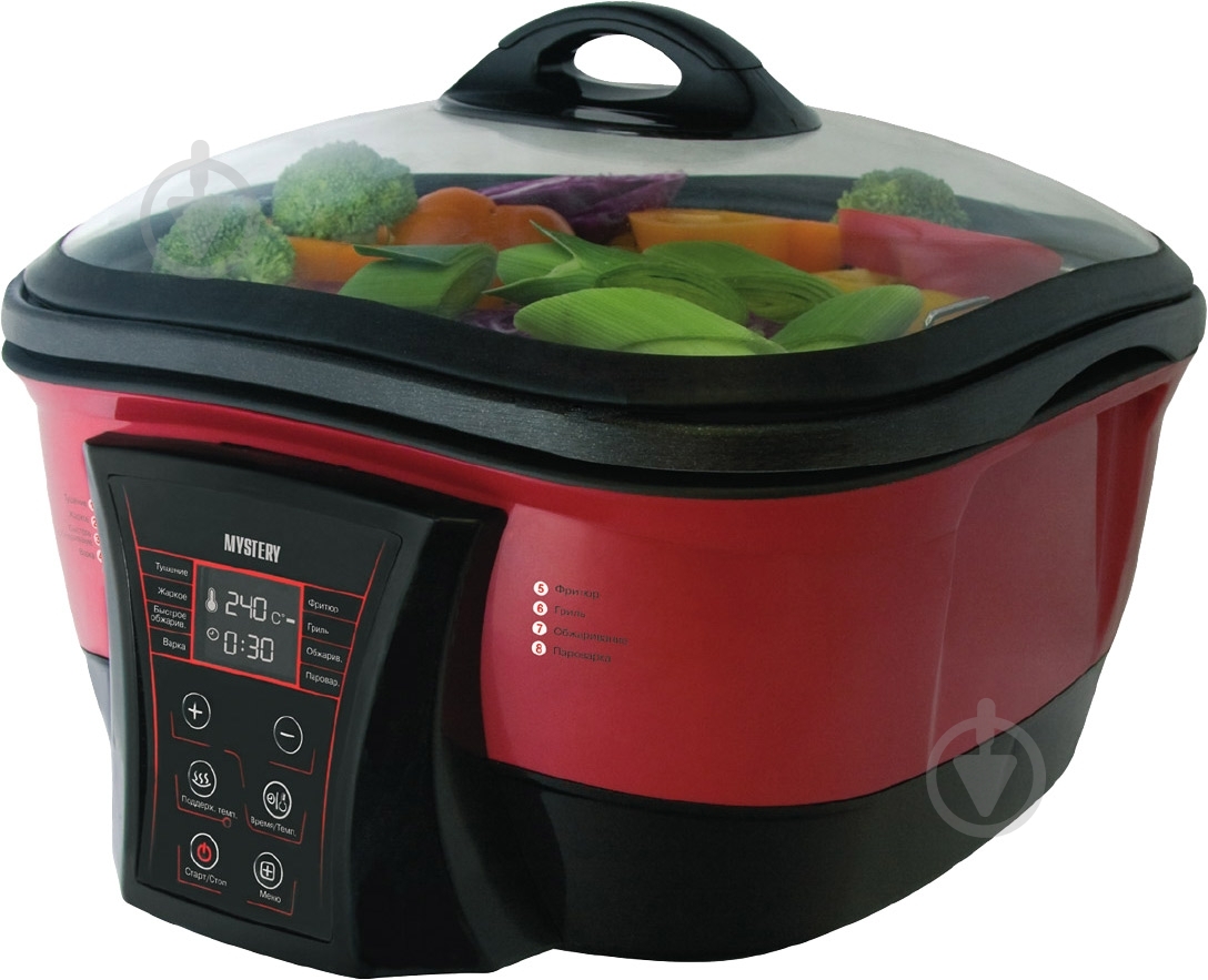 Мультиварка Mystery MCM-5015 red - фото 1