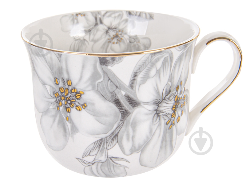 Чашка для чая Lefard Валери Gray 400 мл 975-024 - фото 1