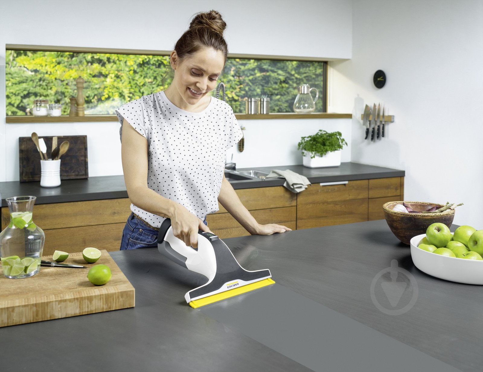 Пилосос віконний Karcher WV 6 Plus" (1.633-741.0) white/black - фото 7