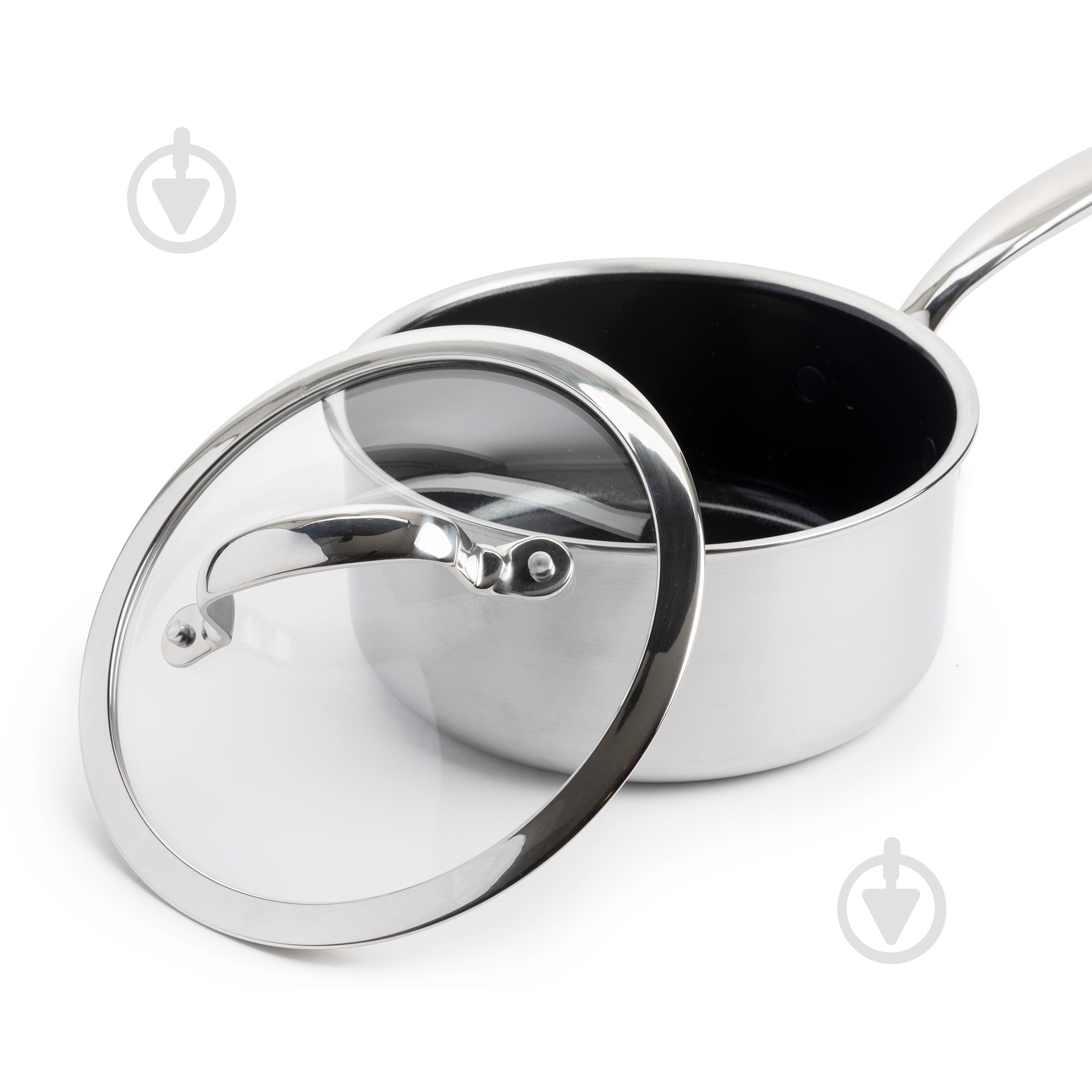 Набор ковшей GreenPan Premiere, 16/18/20 см, 1.6/2,1/3,1 л с керамическим покрытием (CC003822-001) - фото 4 Набор ковшей GreenPan Premiere, 16/18/20 см, 1.6/2,1/3,1 л с керамическим покрытием (CC003822-001) - фото 4