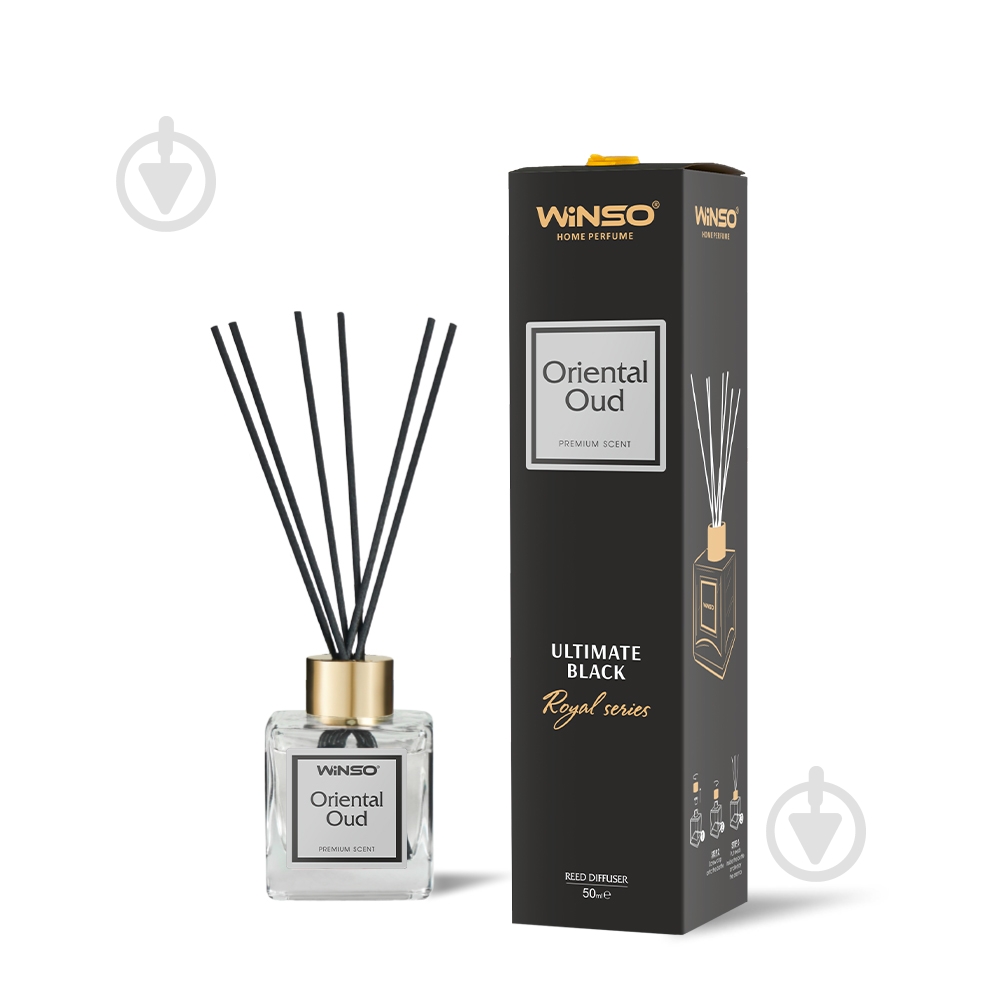 Ароматизатор воздуха WINSO Ultimate Black" Oriental Oud - фото 1 Ароматизатор воздуха WINSO Ultimate Black" Oriental Oud - фото 1