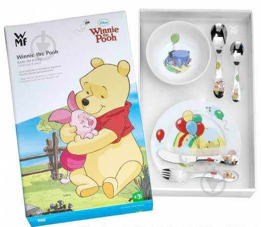 Набір дитячого посуду Winnie 6 предметів 00100446 WMF - фото 4 Набір дитячого посуду Winnie 6 предметів 00100446 WMF - фото 4