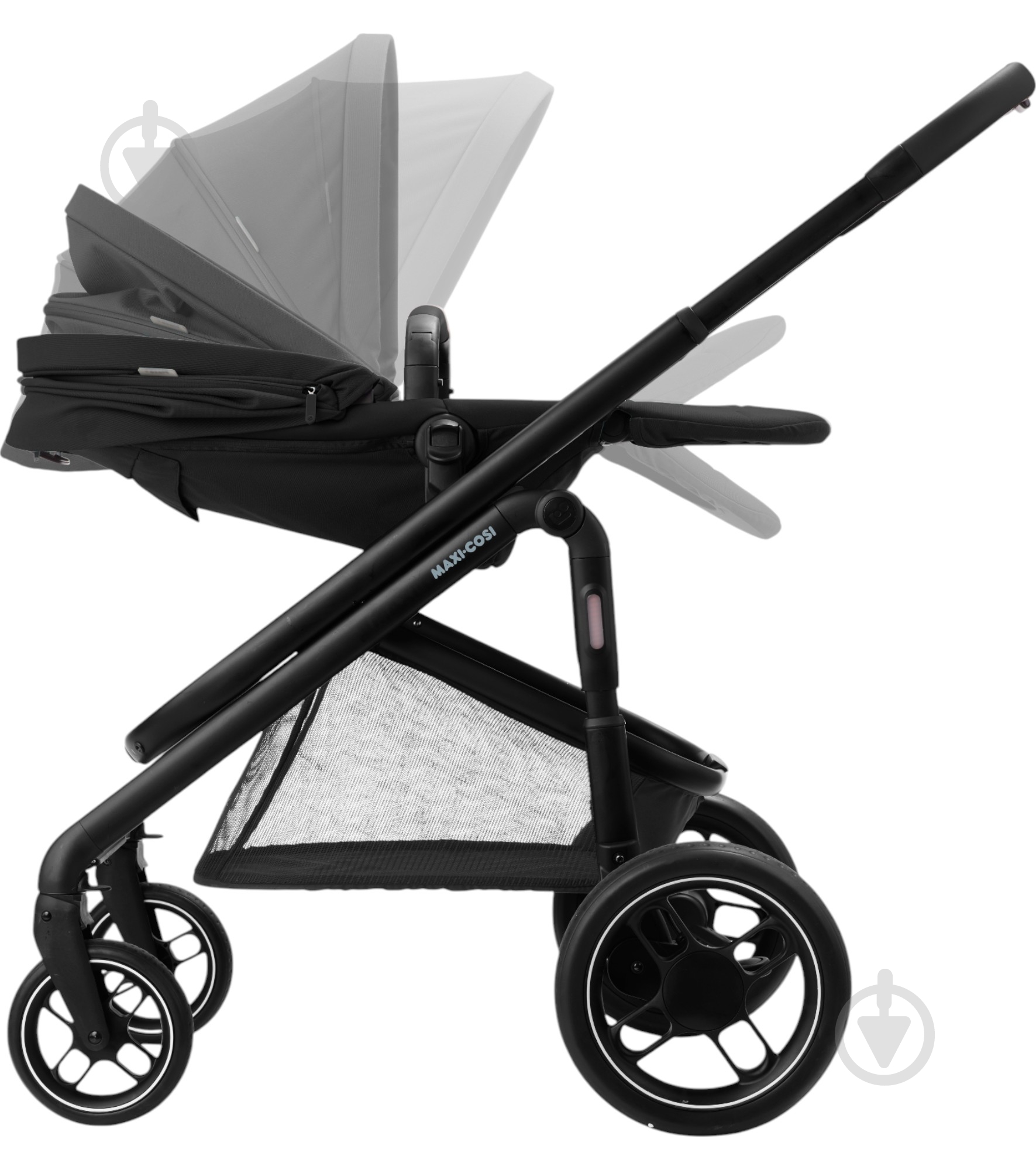 Коляска универсальная 2 в 1 Maxi-Cosi Plaza Plus Essential Black - фото 11