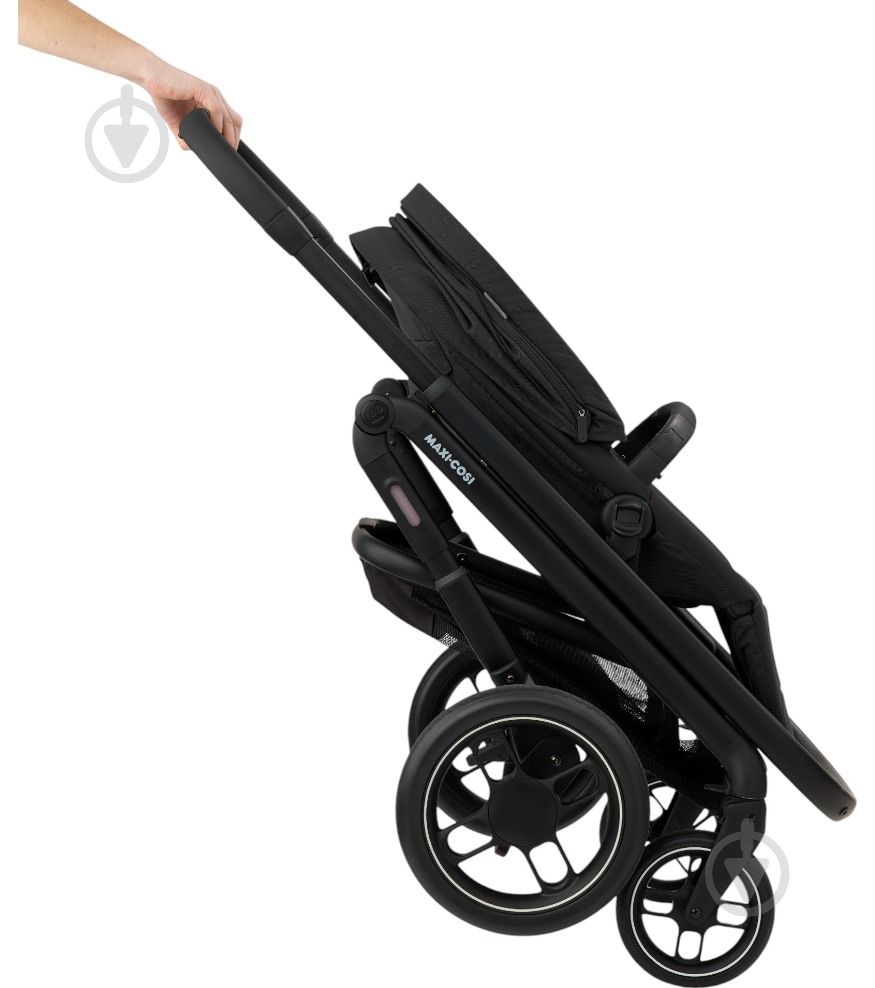 Коляска универсальная 2 в 1 Maxi-Cosi Plaza Plus Essential Black - фото 12