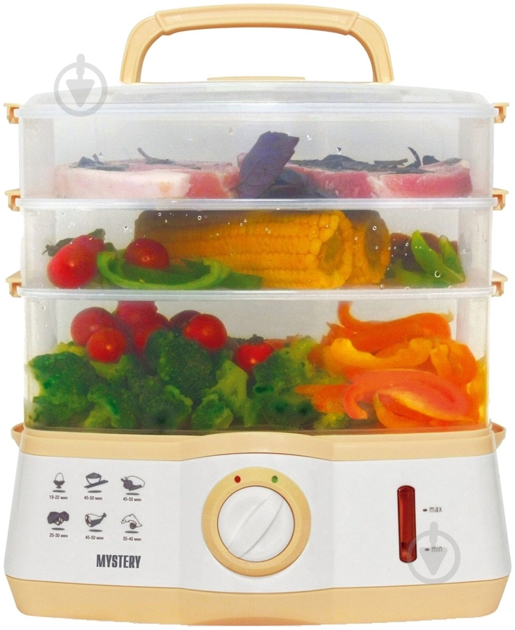 Пароварка Mystery MFS-1305 - фото 2 Пароварка Mystery MFS-1305 - фото 2