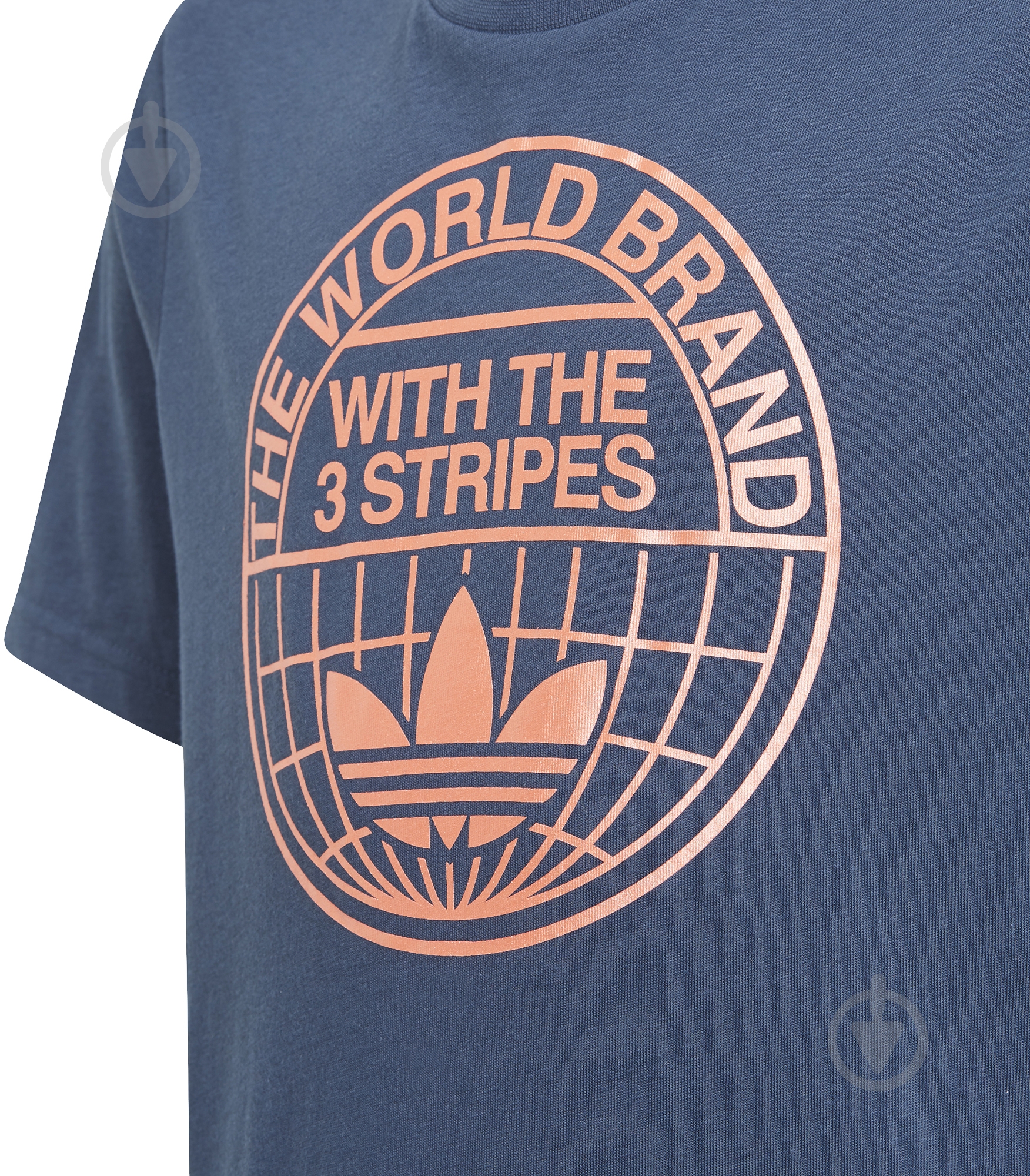 Футболка Adidas TEE GN4127 синий - фото 4