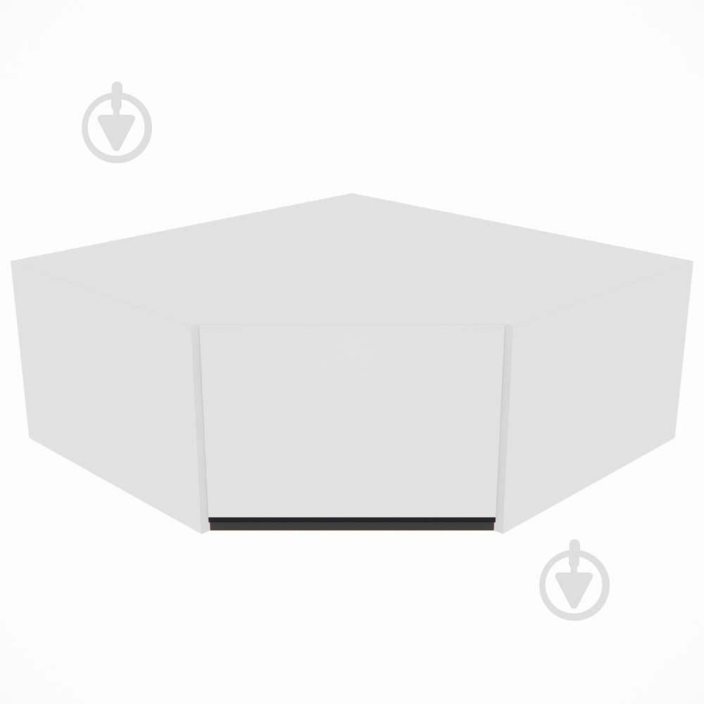 Шафа Софі (А 90х90 права) білий/білий Світ Меблів - фото 1 Шафа Софі (А 90х90 права) білий/білий Світ Меблів - фото 1