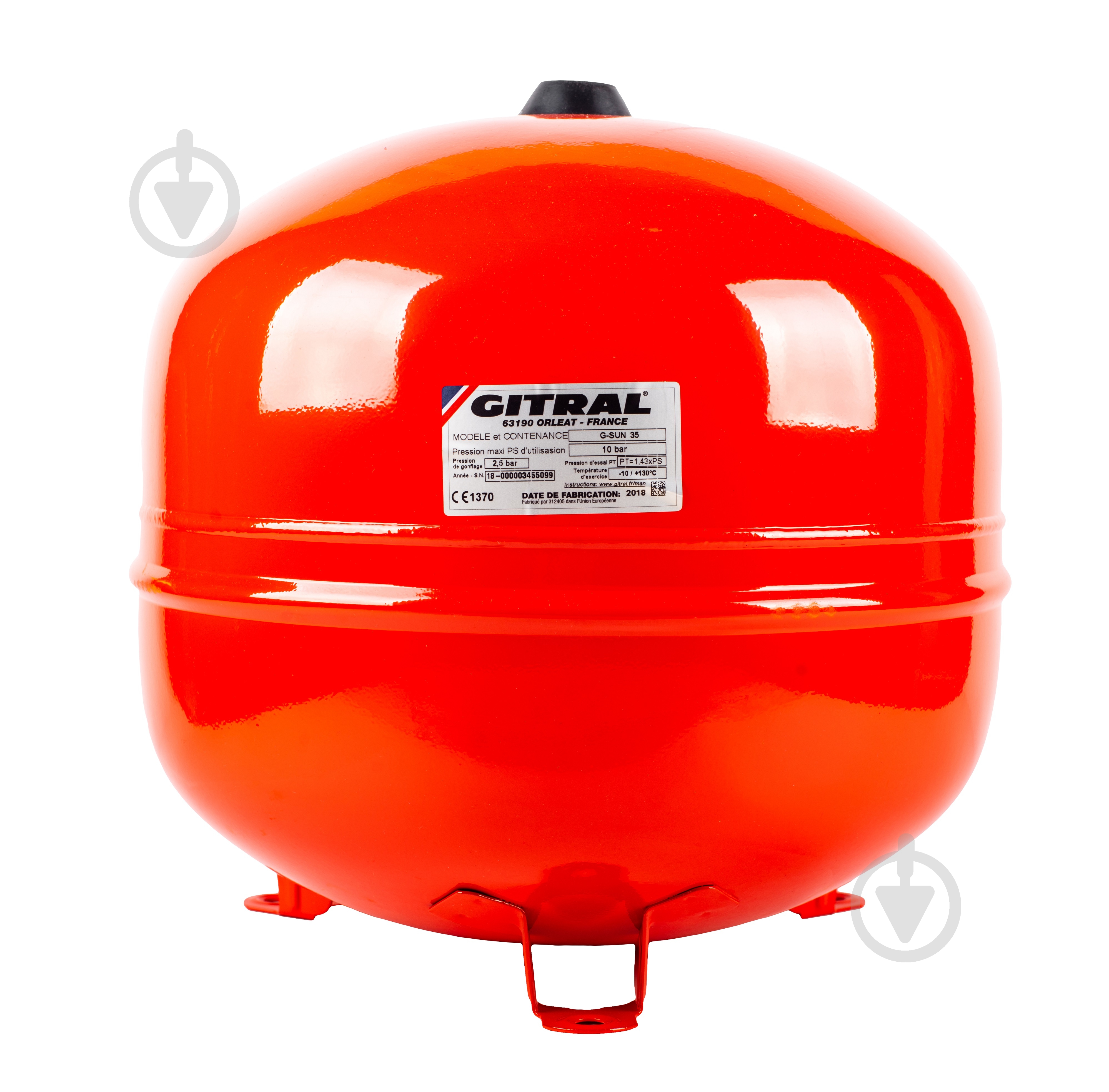 Бак расширительный Gitral G35 SUN 35 литров - фото 1 Бак расширительный Gitral G35 SUN 35 литров - фото 1