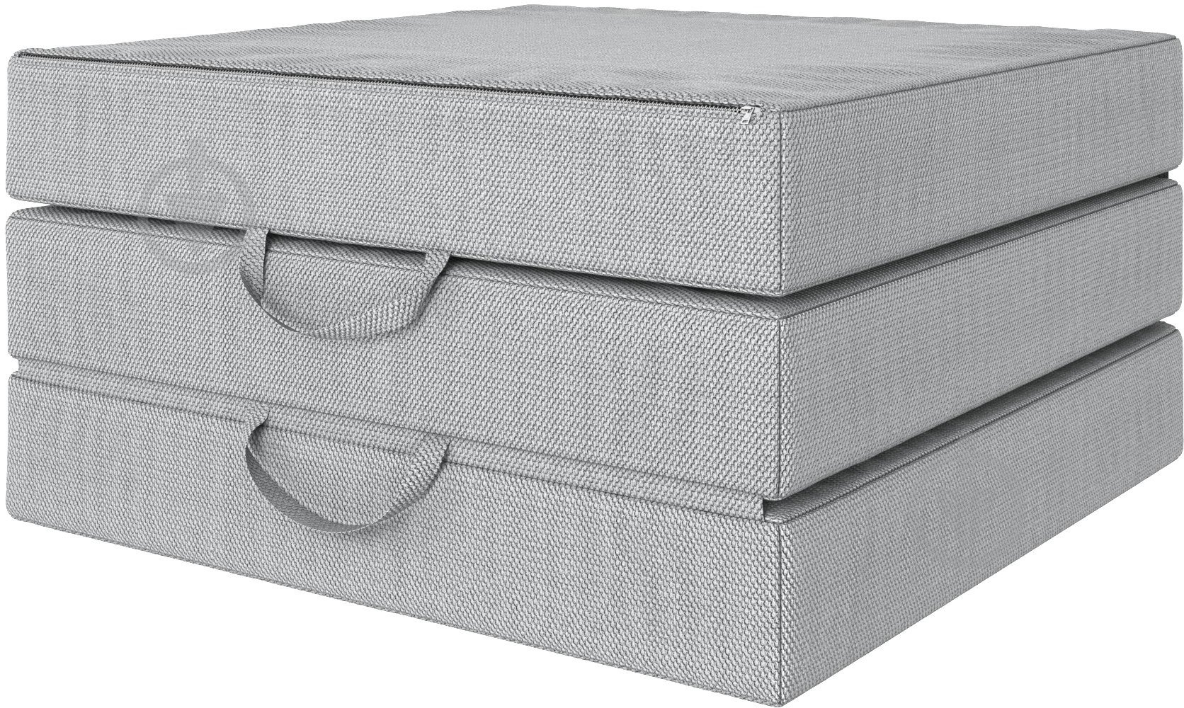 Матрац-трансформер серый Origami 68x204 см - фото 1