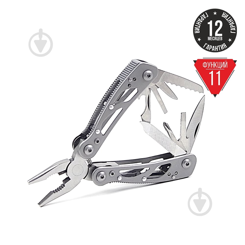 Мультитул Ganzo Multi Tool, 11 функцій G104S - фото 2