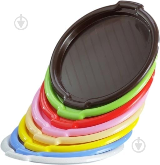 Поднос 37 см GR-03022 в ассортименте - фото 1 Поднос 37 см GR-03022 в ассортименте - фото 1