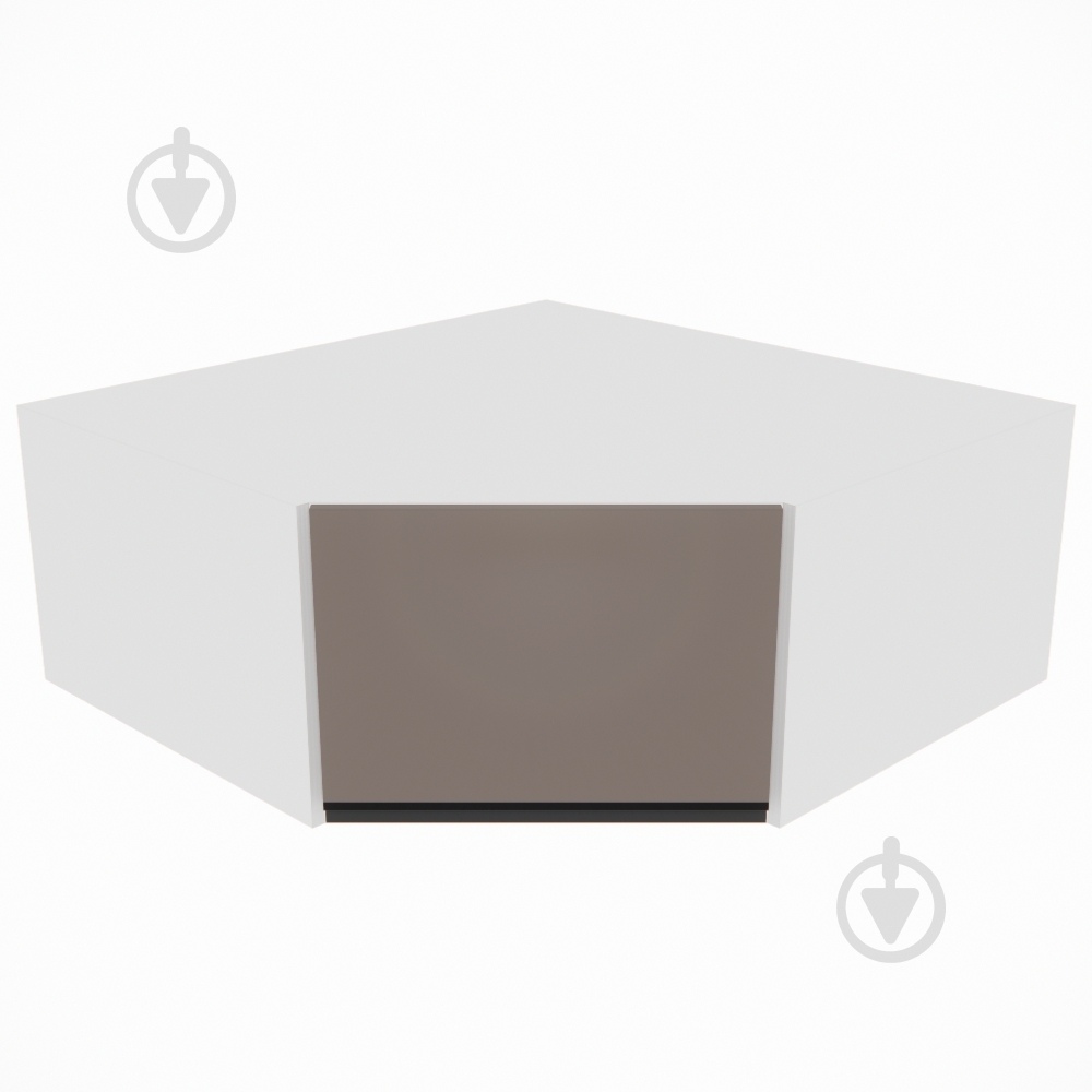 Шафа Софі (А 90х90 права) глиняний сірий/білий Світ Меблів - фото 1 Шафа Софі (А 90х90 права) глиняний сірий/білий Світ Меблів - фото 1